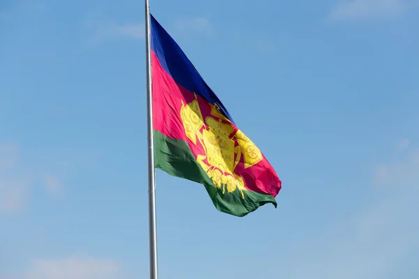 El tema de la bandera de la Federación de Rusia - Región de Krasnodar, K — Foto de Stock