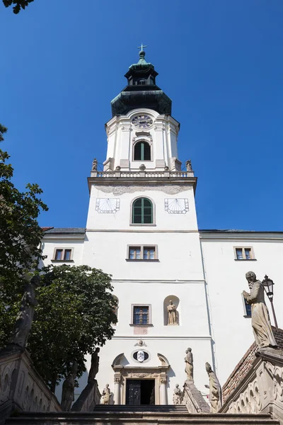 Blick auf die Burg von Nitra in der Altstadt von Nitra, Slowakei. Es ist ein — Stockfoto