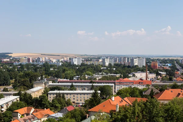 Vista della città di Nitra in Slovacchia. Nitra ha una popolazione di abou — Foto Stock