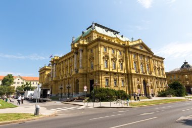 Kral Tomislav Meydanı Zagreb köşk sanat.