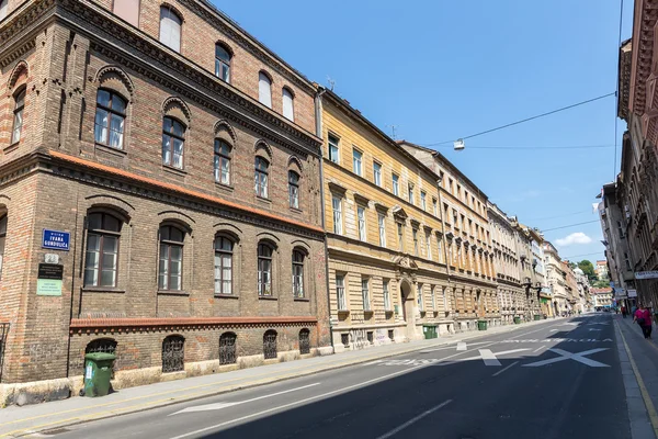 Gebäude im Stadtzentrum von Zagreb, Kroatien. Architektur von — Stockfoto