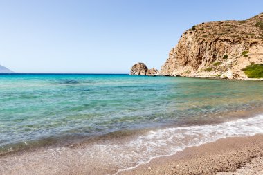 Milos island, Kiklad Adaları, Yunanistan picturesque plajları