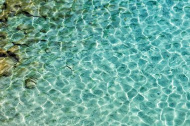 güzel plajları, Yunanistan - Tsigrado, Milos Adası