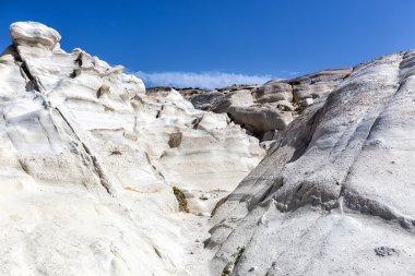 Sarakiniko beach, Milos island, Cyclades, Yunanistan
