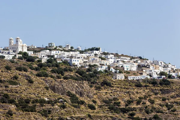 Den pittoreska staden Milos island, Kykladerna, Grekland — Stockfoto