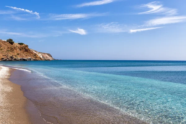 Palaiochori beach, ilha de Milos, Cyclades, Grécia — Fotografia de Stock