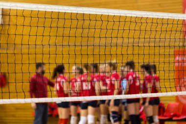 Yunan Kadınlar Voleybol Ligi oyun Aias Rakip Panathinaikos