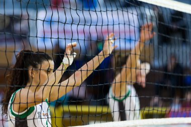 Yunan Kadınlar Voleybol Ligi oyun Aias Rakip Panathinaikos
