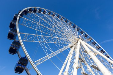 Luna park cazibe tekerlek. Yakın çekim