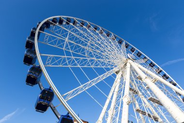 Luna park cazibe tekerlek. Yakın çekim