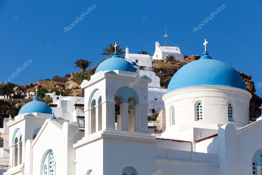 Greek Church in Ios Island, Greece