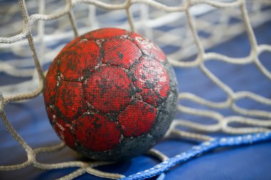 hands holding a ball prior to the Greek Women Cup 