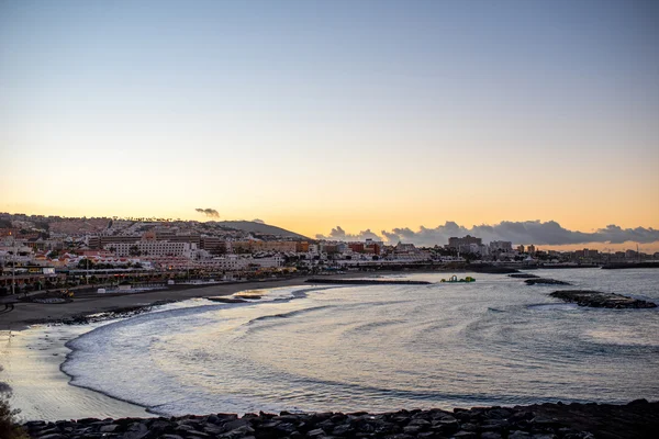 La costa di Los Christianos — Foto Stock