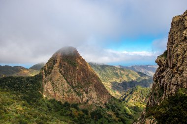 Mountain view La Gomera Adası