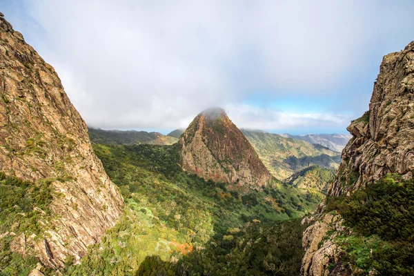 Mountain view on La Gomera island — Stock Photo, Image