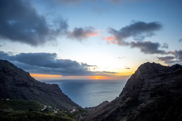 Zobrazení krajiny ostrova La Gomera — Stock fotografie