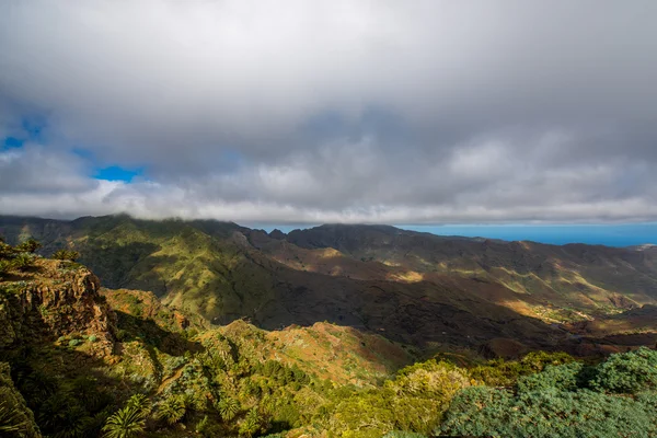 Mountains on La Gomera island — Stock Photo, Image