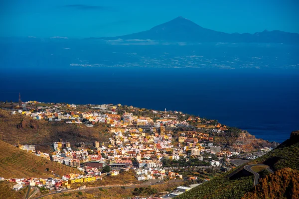 San Sebastian città sull'isola di La Gomera — Foto Stock