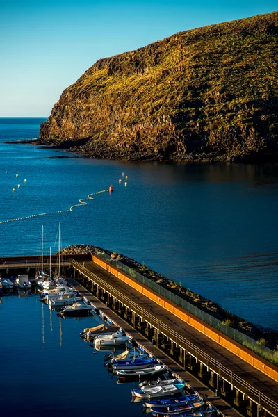Porto de San Sebastian na ilha de La Gomera — Fotografia de Stock