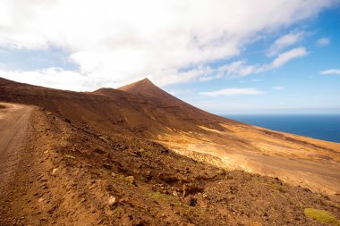 Fuerteventura adada cofete kıyı şeridi