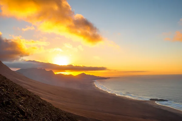 Pláži Cofete na ostrově Fuerteventura — Stock fotografie