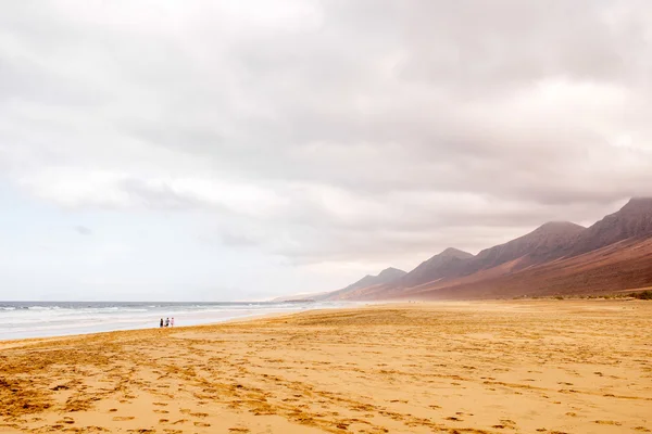 Spiaggia di Cofete sull'isola di Fuerteventura — Foto Stock