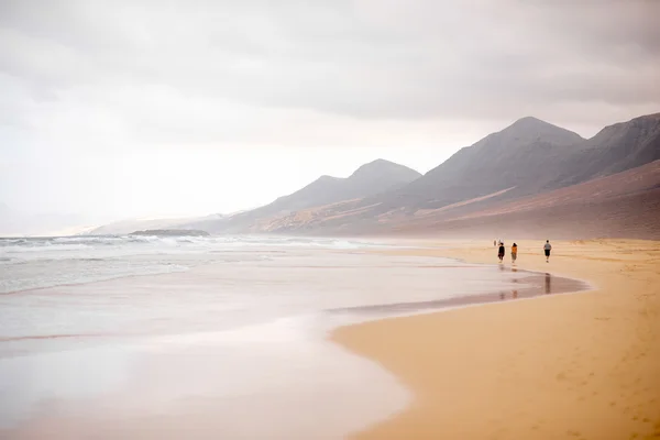 Spiaggia di Cofete sull'isola di Fuerteventura — Foto Stock