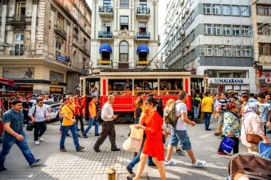 Istiktal Caddesi Istanbul'da