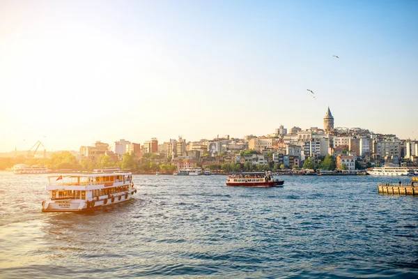 Fährverkehr in Istanbul — Stockfoto