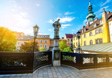 Bratislava'da Jan Nepomucky Heykeli