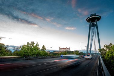 Bratislava City modern köprü