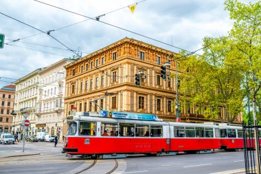 Viyana'da eski tramvay