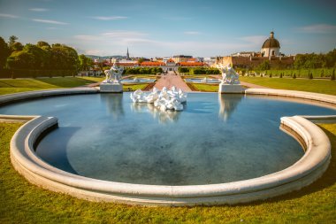 Belvedere bina Viyana, Avusturya'da karmaşık