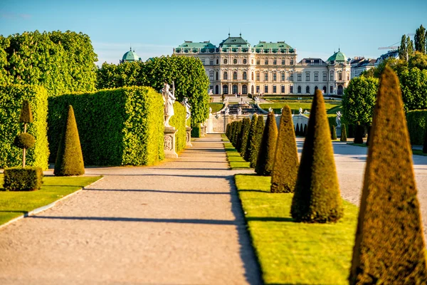 Complejo de edificios Belvedere en Viena, Austria — Foto de Stock