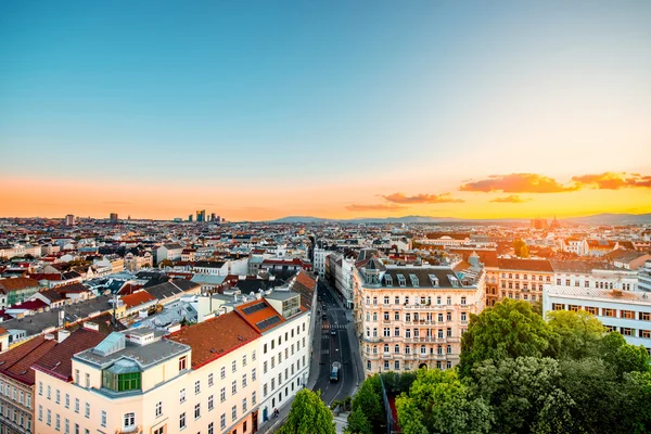 Міський пейзаж Відень в Австрії — стокове фото