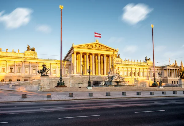 Edificio del Parlamento austriaco en Viena —  Fotos de Stock