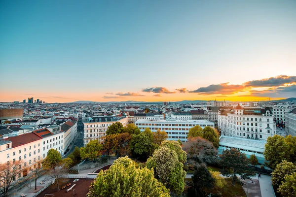 Panoráma města Vídeň v Rakousku — Stock fotografie