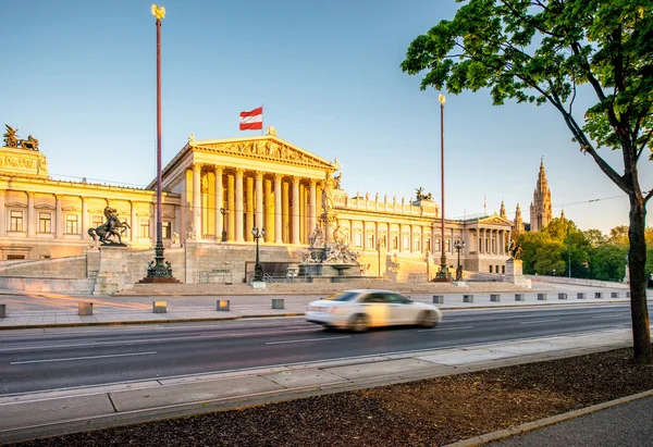 Viyana 'daki Avusturya Parlamento Binası — Stok fotoğraf