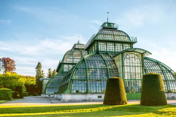 Palmenhaus em jardins Schonbrunn — Fotografia de Stock