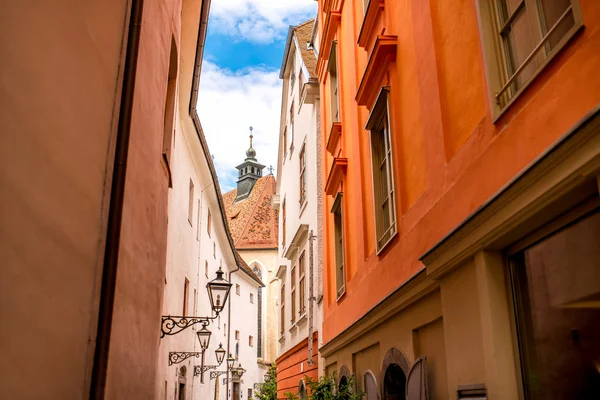 Graz-Stadt-Straßenansicht — Stockfoto