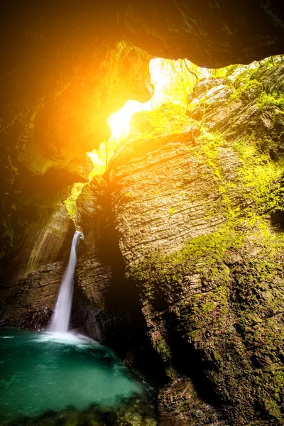 Cascade de Kozjak en Slovénie — Photo