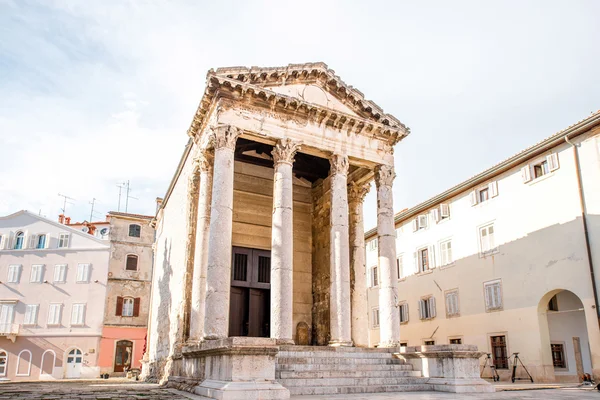 Temple of Augustus in Pula — Stock Photo, Image