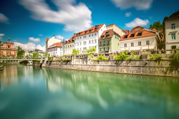 Lublaň město ve Slovinsku — Stock fotografie