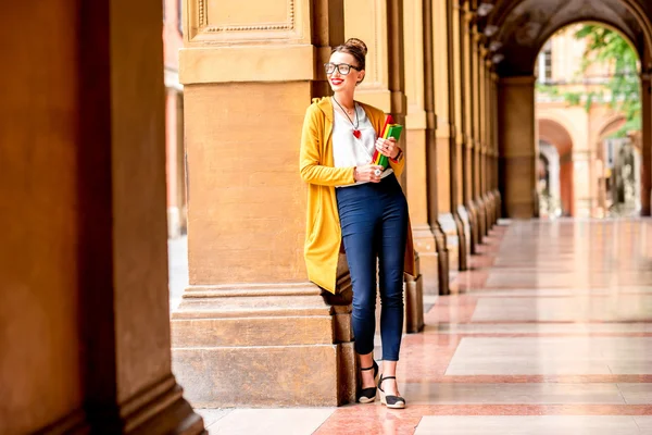 Studente a Bologna — Foto Stock