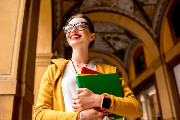 Studente a Bologna — Foto Stock