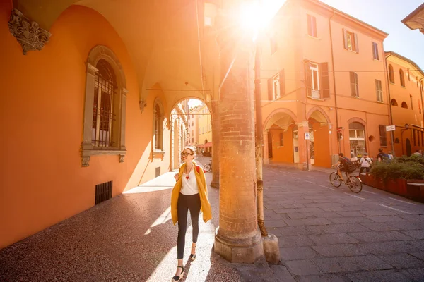 Passeggiata studentesca a Bologna — Foto Stock
