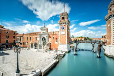 Venetian Arsenal in Venice clipart