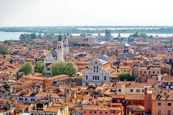 Εναέρια άποψη σε Βενετία — Φωτογραφία Αρχείου