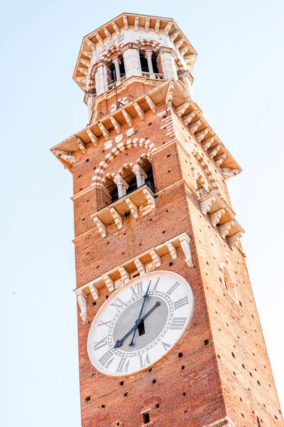 Lamberti tower in verona Royalty Free Stock Photos