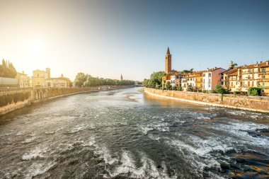 Verona cityscape görünümü
